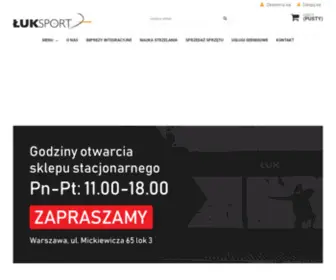 Luksport.pl(ŁUKSPORT) Screenshot