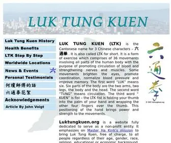 Luktungkuen.org(Luk Tung Kuen Exercise) Screenshot