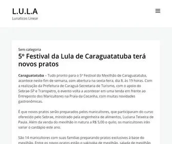 Lula.org.br(Lunaticos Linear) Screenshot