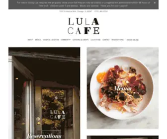 Lulacafe.com(Lula Cafe) Screenshot