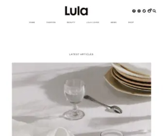 Lulamag.com(Home) Screenshot