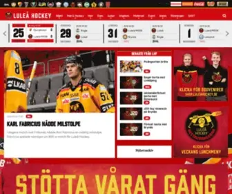 Luleahockey.se(Luleahockey) Screenshot