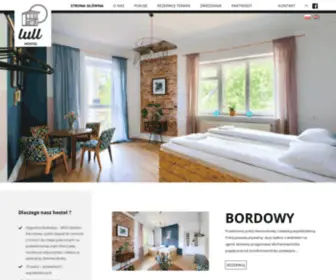Lullhostel.pl(Tani hostel Warszawa) Screenshot