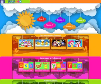 LuluABC.com(Daily Free Kids Learning Quiz Games) Screenshot