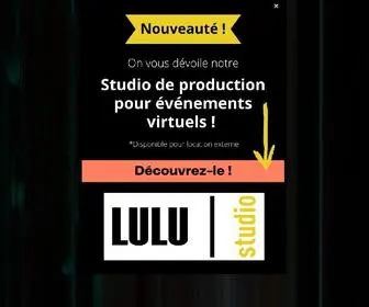 Luluevenements.com(Lulu événements) Screenshot