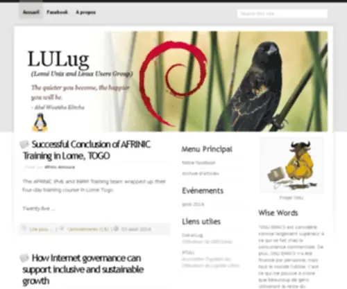 Lulugtg.org(Bienvenue) Screenshot