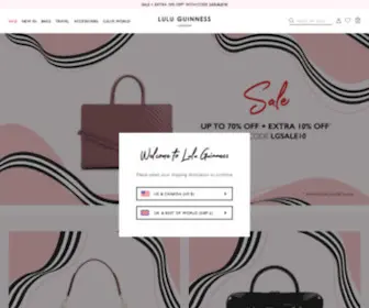 Luluguinness.com(Designer Handbags) Screenshot