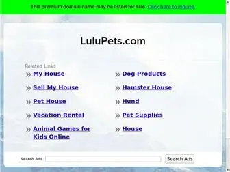Lulupets.com(Lulupets) Screenshot