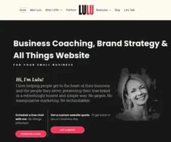 Luluwebdesign.com(Affordable Website Packages) Screenshot