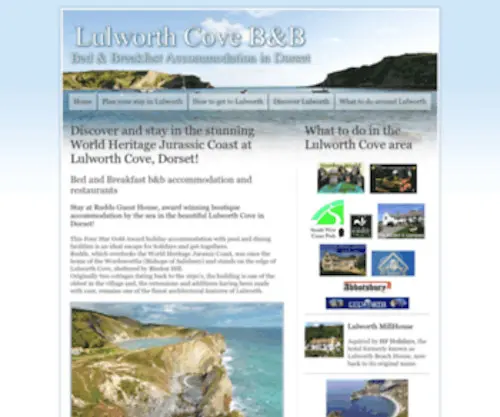 Lulworthcovebandb.co.uk(Lulworth Cove B&B) Screenshot