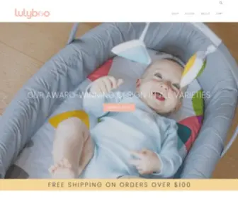 Lulyboo.com(Modern & Stylish Travel Baby Products) Screenshot