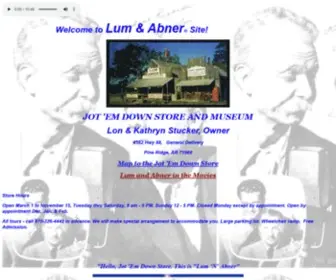 Lum-Abner.com(Lum &Abner) Screenshot