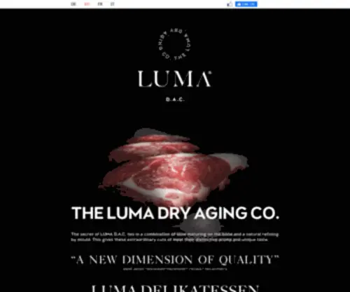 Luma-DAC.com(LUMA D.A.C) Screenshot