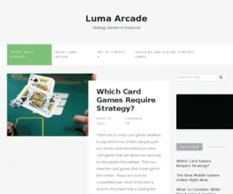 Lumaarcade.com(Lumaarcade) Screenshot