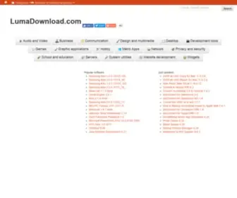 Lumadownload.com(陆马下载站) Screenshot
