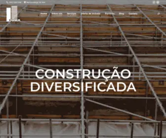 Lumaengenharia.com.br(Luma Engenharia. Execução de Obras Diversificadas) Screenshot