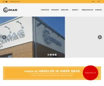 Lumag-Maschinen.de(LUMAG GmbH) Screenshot