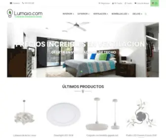 Lumaio.com(Tienda Online de Iluminación) Screenshot