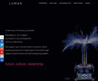 Luman.io(The future belongs to Creation Leaders) Screenshot