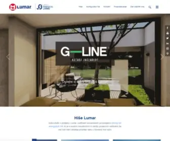 Lumar.si(Montažne hiše LUMAR) Screenshot