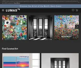 Lumas.com(Lumas gallery) Screenshot