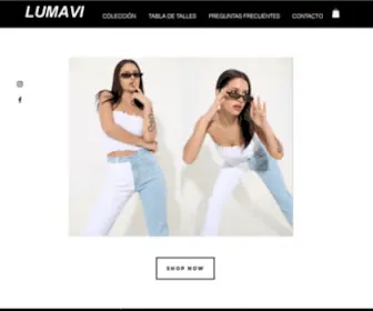 Lumavishop.com(Indumentaria Femenina) Screenshot