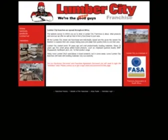 Lumbercity.co.za(Lumber city index page) Screenshot