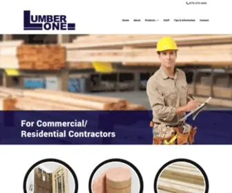 Lumberone.org(Lumber One) Screenshot