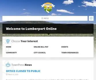 Lumberportwv.com(Lumberport WV) Screenshot
