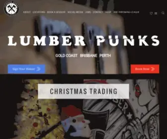 Lumberpunks.com(Lumber Punks Axe Throwing) Screenshot