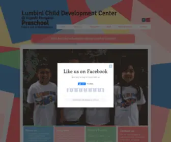 LumbiniCDc.org(Lumbini Child Development Center) Screenshot