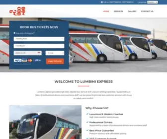 Lumbinimm.com(Lumbini Express) Screenshot