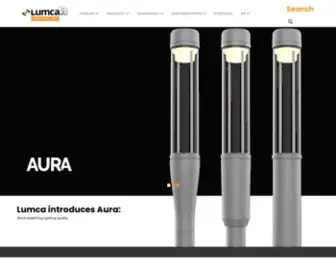 Lumca.com(Outdoor Lighting Manufacturer) Screenshot