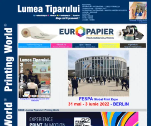 Lumea-Tiparului.ro(Fii promovat) Screenshot