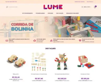 Lumebrinquedos.com.br(Lume Brinquedos) Screenshot