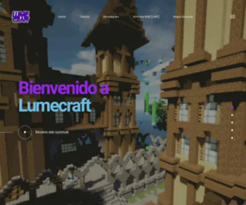 Lumecraft.com(Lumecraft) Screenshot