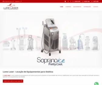 Lumelaser.com.br(Lume Laser) Screenshot