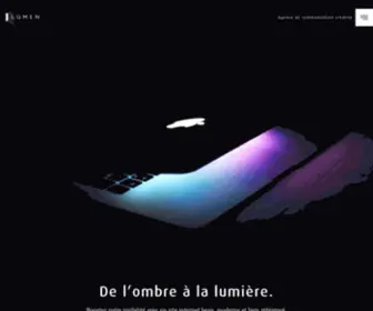 Lumen.fr(Agence web) Screenshot