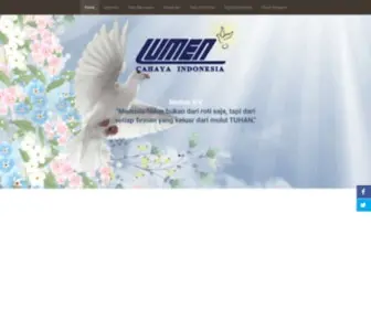 Lumen2000.org(Lumen 2000 Indonesia) Screenshot