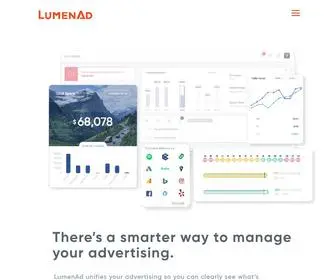 Lumenad.com(Automate & centralize cross) Screenshot