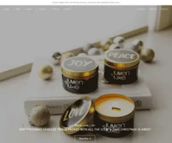 Lumenandluxe.com.au(Premium Fragrances) Screenshot