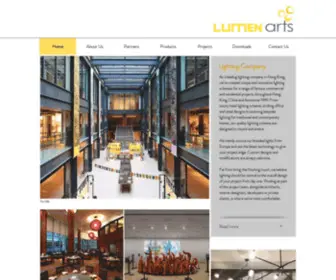 Lumenarts.com.hk(照明) Screenshot