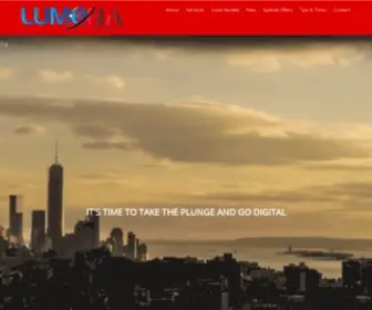 Lumenasolutions.com(Web Design Company Qatar) Screenshot
