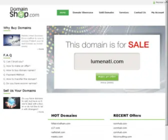 Lumenati.com(Lumenati) Screenshot