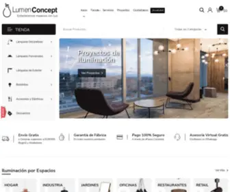 Lumenconcept.com(Lumen) Screenshot