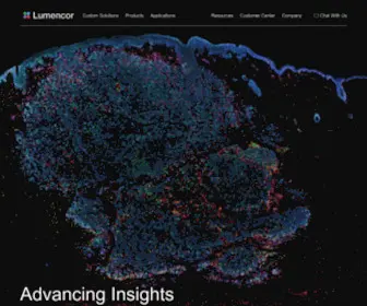 Lumencor.com(Solid-state light sources for microscopy & more) Screenshot