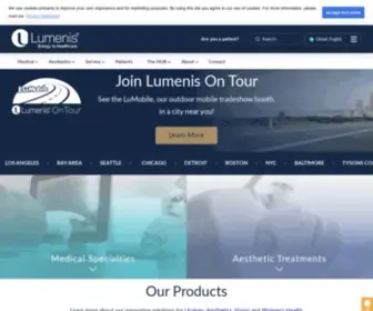 Lumenis.com(Leading Medical Equipment & Innovative Laser Technologies) Screenshot