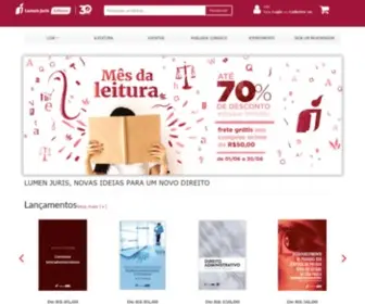 Lumenjuris.com.br(Livraria e Editora Lumen Juris Ltda) Screenshot