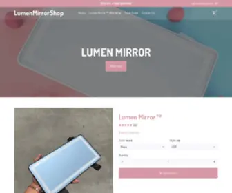 Lumenmirror.com(LumenMirrorShop) Screenshot