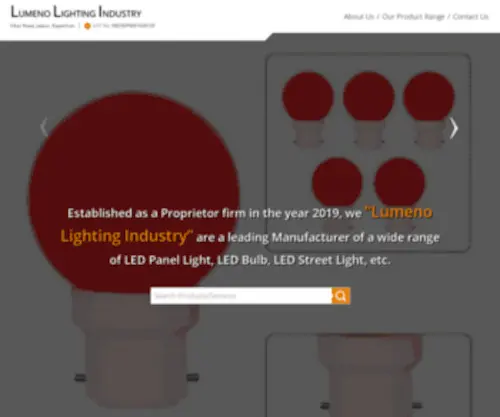 Lumenolighting.com(LED Tube Light) Screenshot